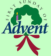 1st Sunday of Advent wreath