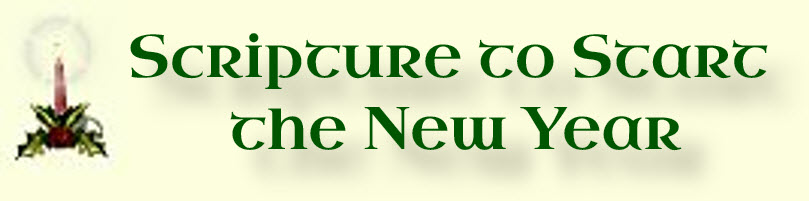 Scripture to Start the New Year logo -- Colossians 3:5-14 (RSVSE)