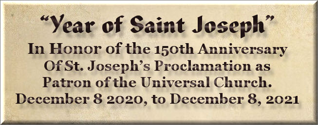 “Year of Saint Joseph”