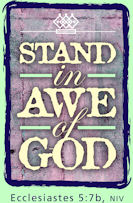 Stand in Awe of God