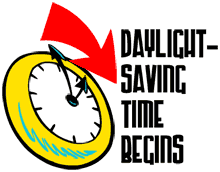 Daylight Saving Time begins April 2, 2006