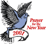 Peace Dove 2001 Prayer for the New Year
