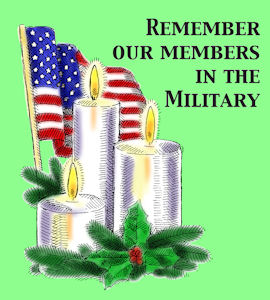 Remember our members in the military