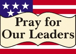 Prayer for Our leaders
