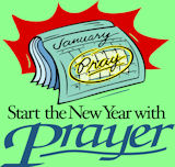 Start the New Year with Prayer - calendar